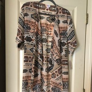 S LuLaRoe Shirley Kimono